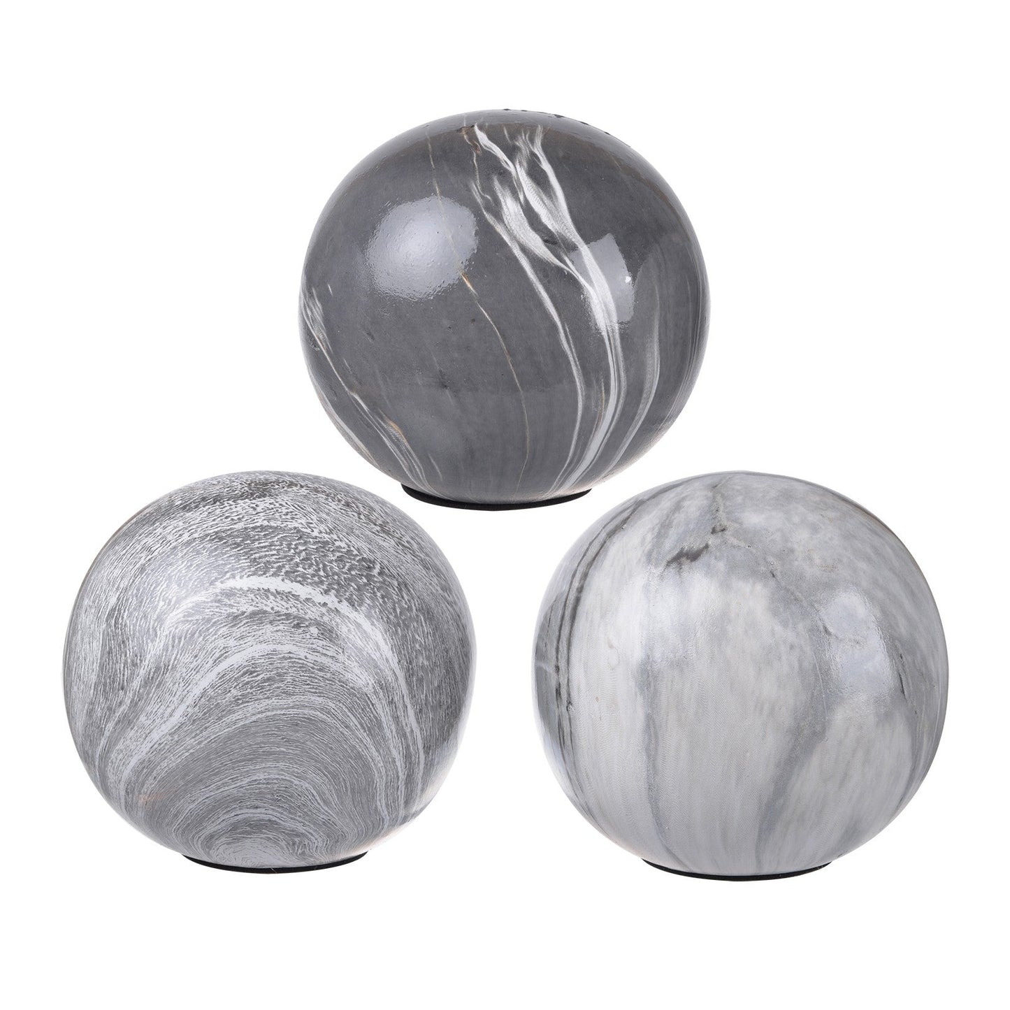 Ceramic ball accessory, gray, 1154