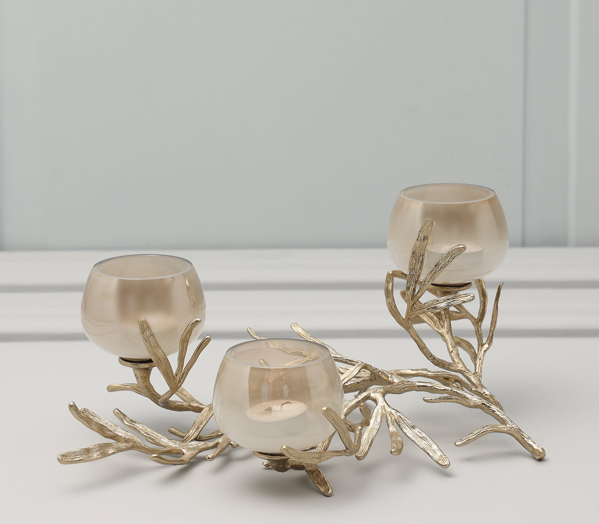 Triple Tea Light Holder