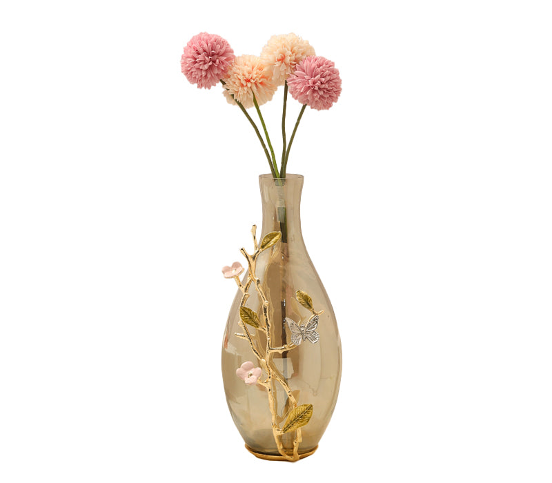 Large Glass Flower Vase