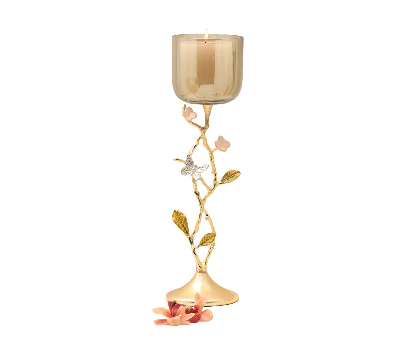 Large Pillar Candle Holder