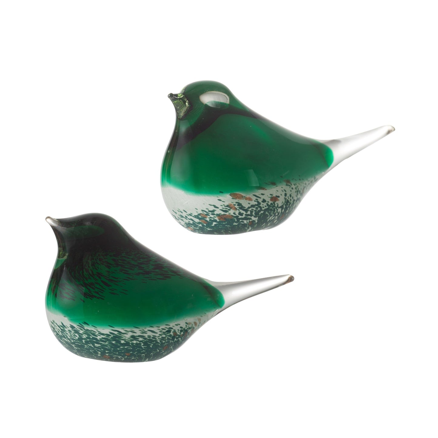 Glass Bird Accessory, 2 Pieces, 76892
