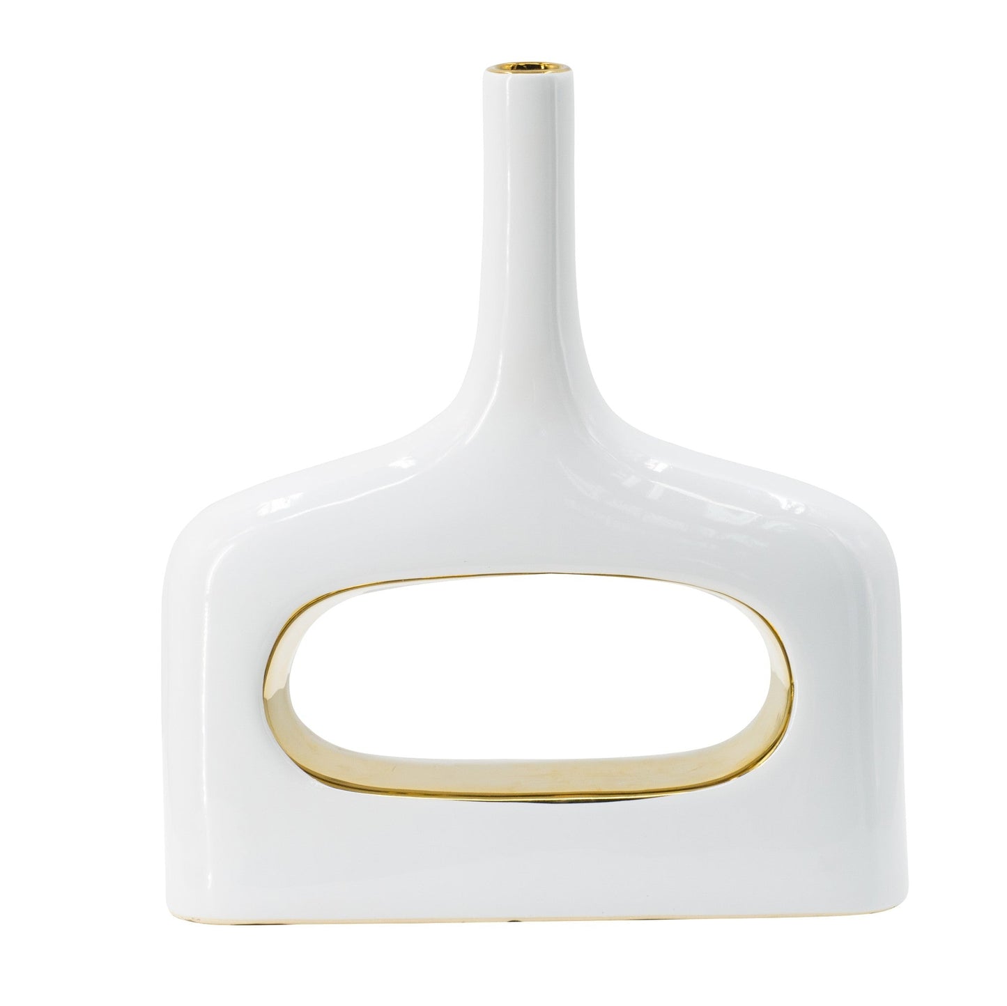 White Gold Vase 8856