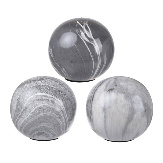Ceramic ball accessory, gray, 1154
