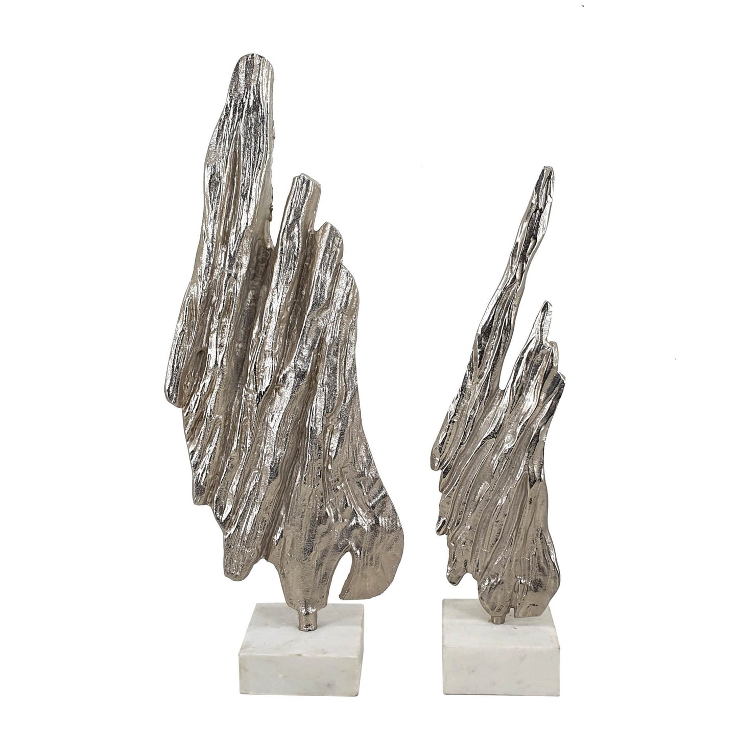 Aisle aluminum and marble accessories, 2 pieces, 45903-2