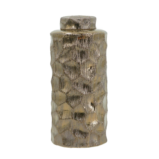 Ceramic vase with lid 61005