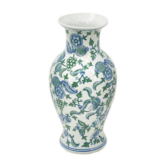 Blue and White Cherry Blossom Vase 61133
