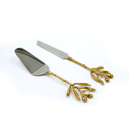 Cake Knife & Server Set
