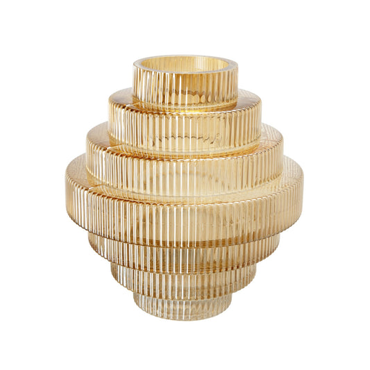 Amber Glass Vase 70473-LUAM-DS-SA