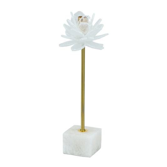 Selenite Candle Holder 77735-DS