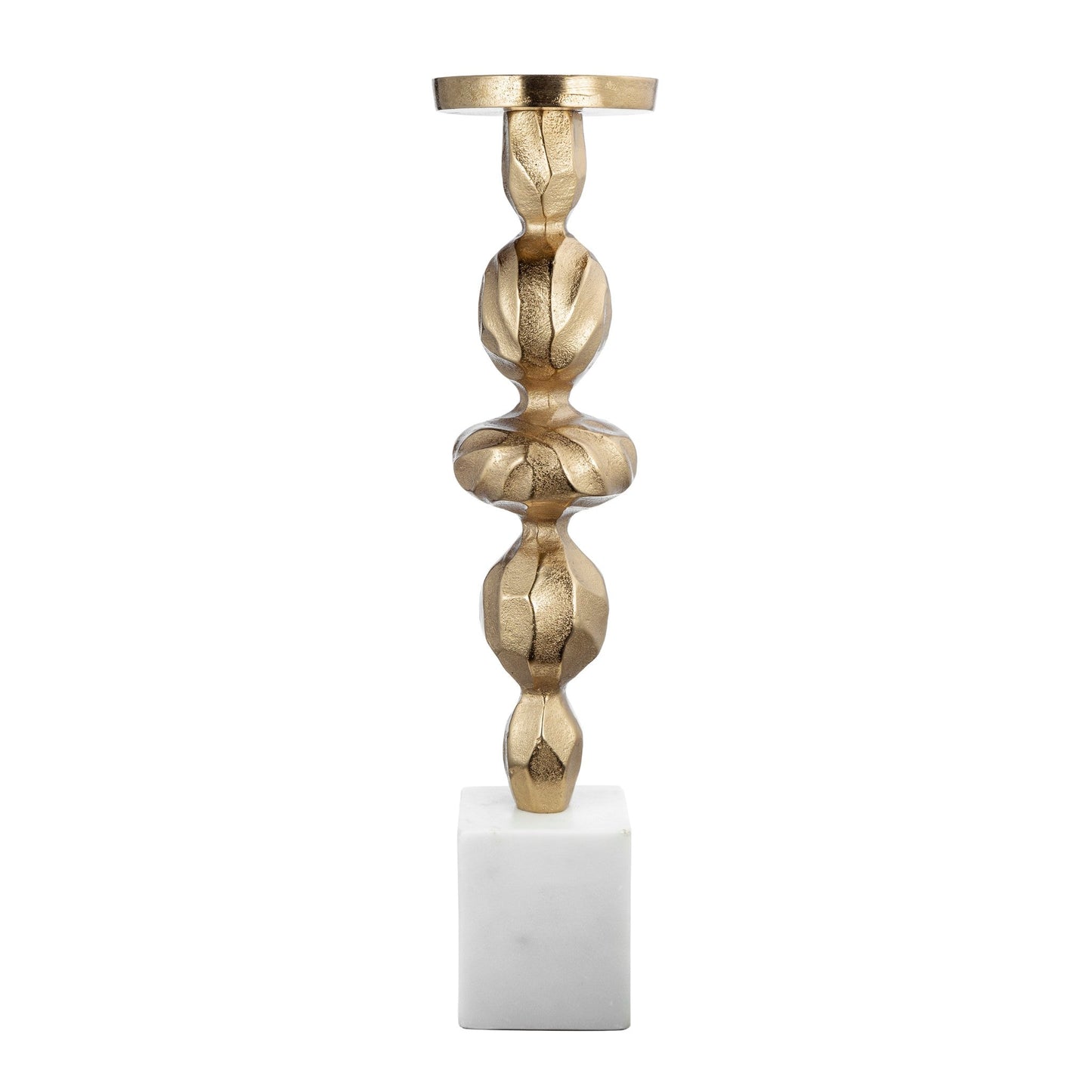 Aluminum candlestick 85579