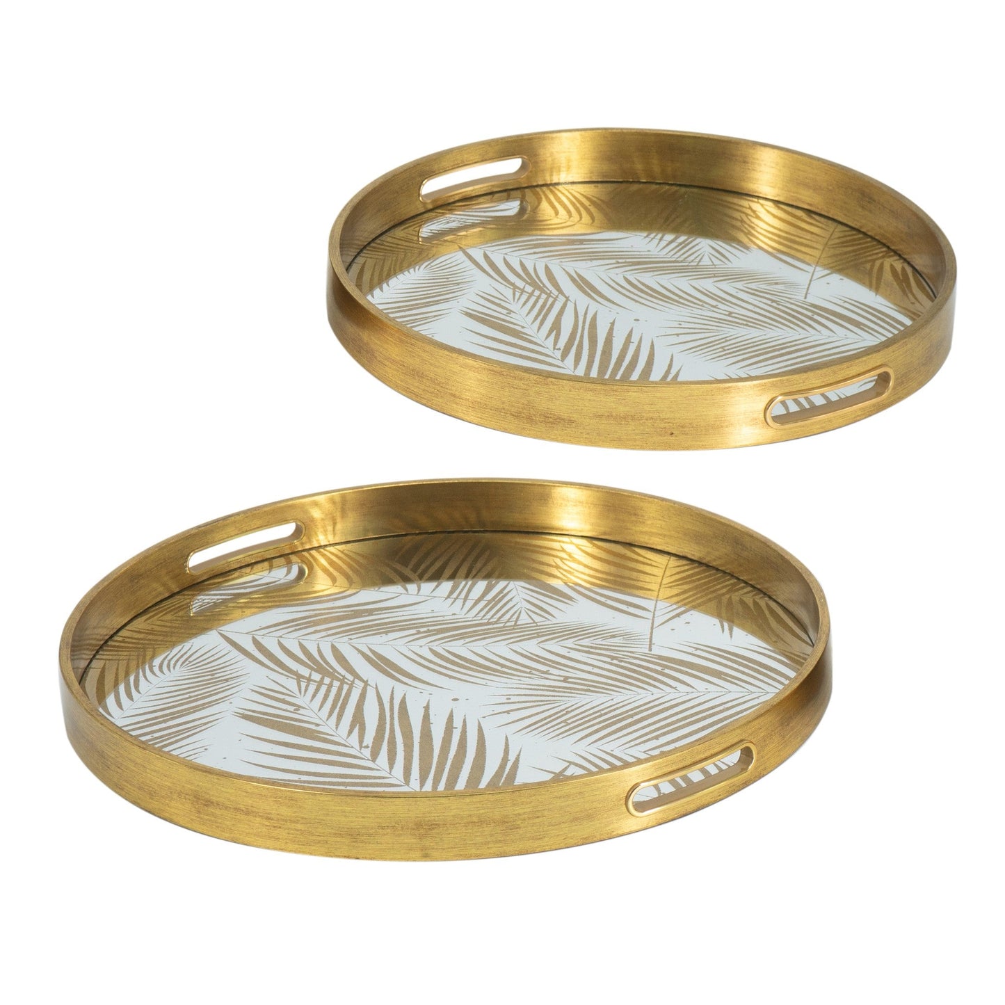 Serving Tray 2 Round Pieces 86743