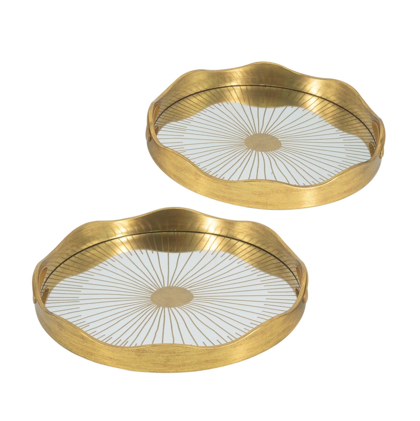 Serving Tray 2 Circular Pieces 86758