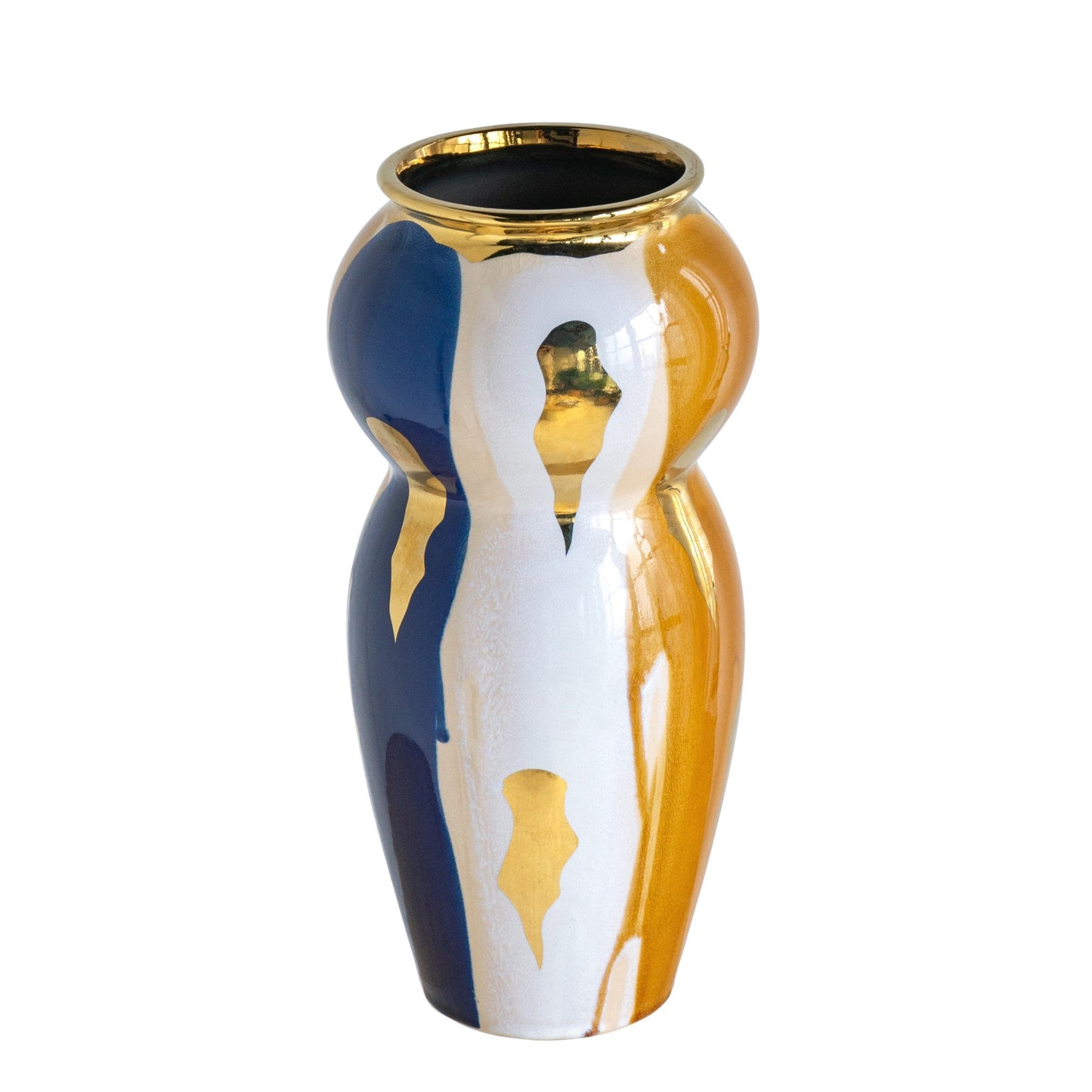 Colored ceramic vase A61215