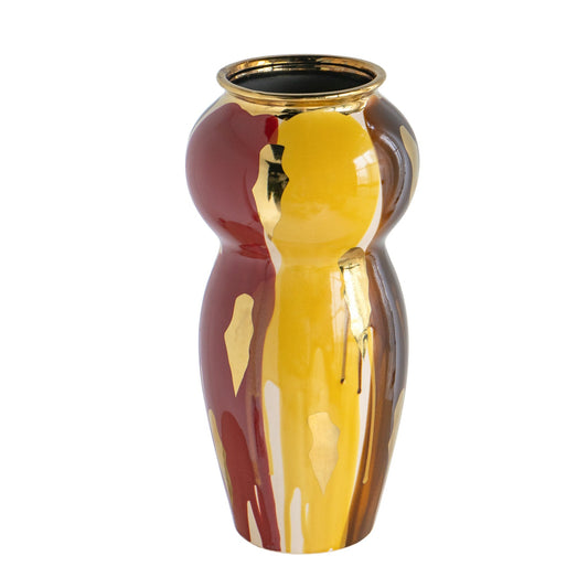 Colorful ceramic vase A61216