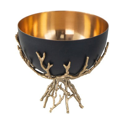 Black Gold Decorative Plate LB48498