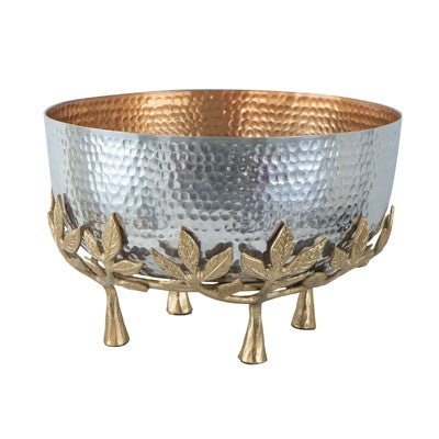 Hamreed serving plate with flower-shaped base LB48501